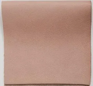 Cameo Rose Cow Urban leather sample from the Farhan Exports colour card
