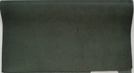 Sage Leaf Cow Urban leather sample from the Farhan Exports colour card